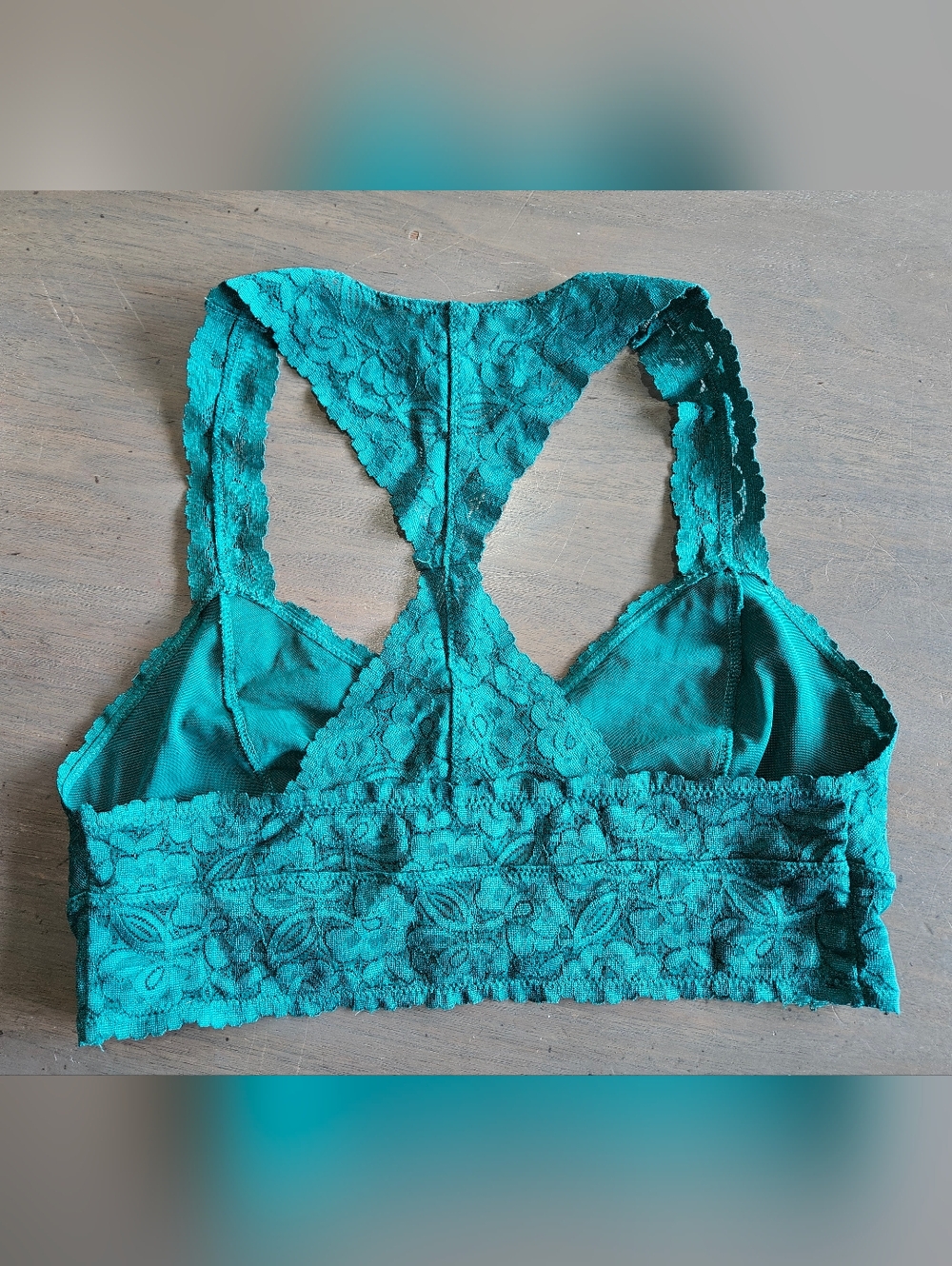 Free People Racer Back Style Lace Bralette
